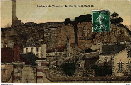 CPA ROCHECORBON Ruines (1414563)