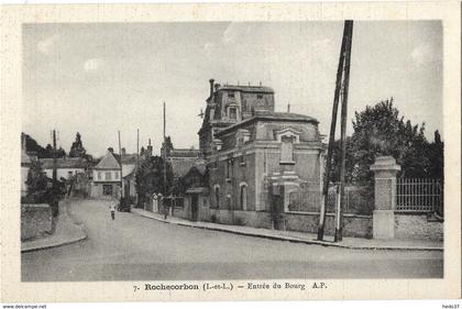 Rochecorbon - Entrée du Bourg