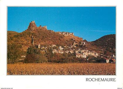 07 - Rochemaure - Le village - Vue Générale - CPM - Voir Scans Recto-Verso