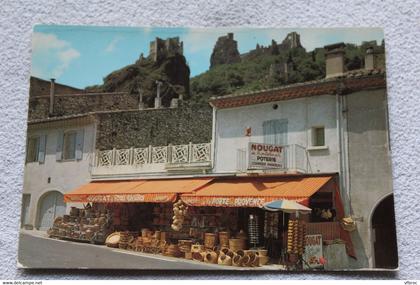 Cpm, Rochemaure, un des magasins de vannerie à la porte de Provence, Ardèche 07