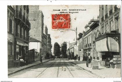 CPA-Carte  Postale France Romainville Rue de Bagnolet 1912?  VM28060