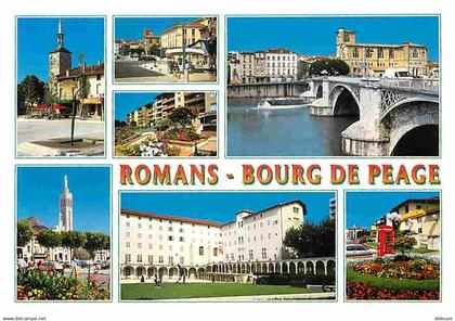 26 - Romans sur Isère - Bourg de Péage - Multivues - Fleurs - Carte Neuve - CPM - Voir Scans Recto-Verso