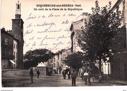 Carte postale ancienne de ROQUEBRUNE sur ARGENS