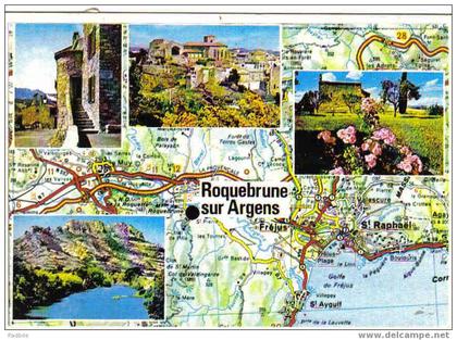 carte postale Roquebrune-sur-argens