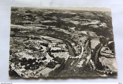 Cpm, Roquecourbe, vue générale aérienne, Tarn 81