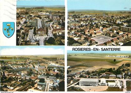 ROSIERES EN SANTERRE - carte multi-vues.