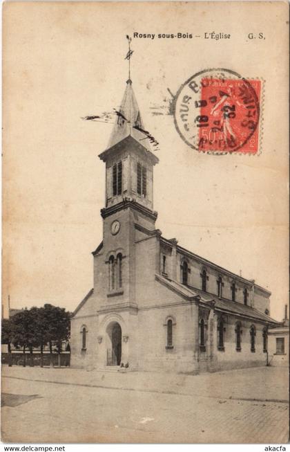 CPA ROSNY-sous-BOIS - L'Eglise (124360)