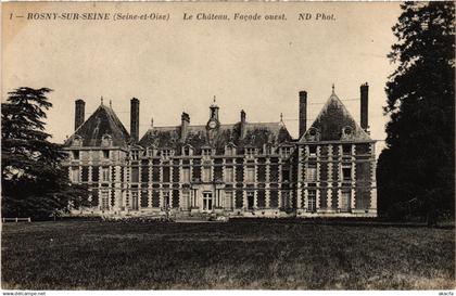 CPA ROSNY-sur-SEINE Chateau - Facade Ouest (1384951)