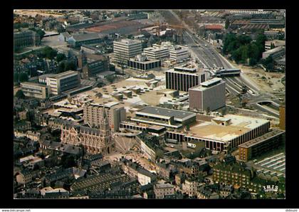 76 - Rouen - En avion sur le quartier St Sever - Vue aérienne - Flamme Postale de Le Grand Quevilly - CPM - Voir Scans R