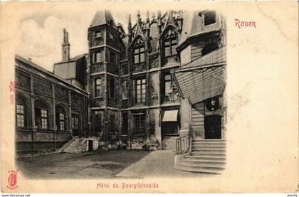 CPA ROUEN-Hotel de Bourgtheroulde (348485)