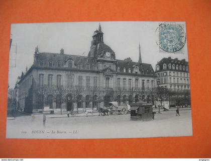 CPA    Rouen  La Bourse   1905