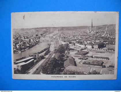 CPA  Rouen  - Panorama de Rouen