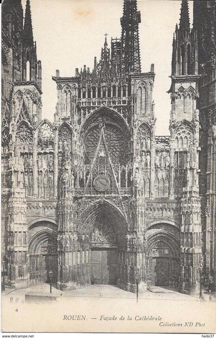 Rouen - Façade de la Cathédrale