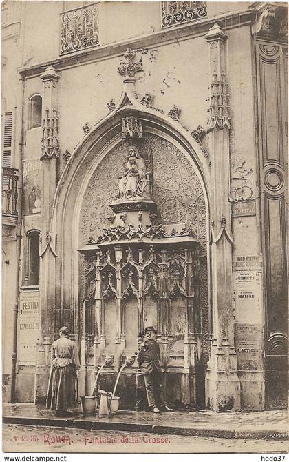 Rouen - Fontaine de la Crosse