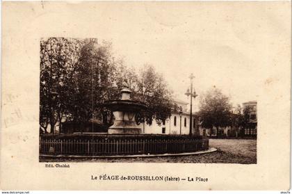 CPA Le Peage-de-Roussillon - La Place FRANCE (961790)