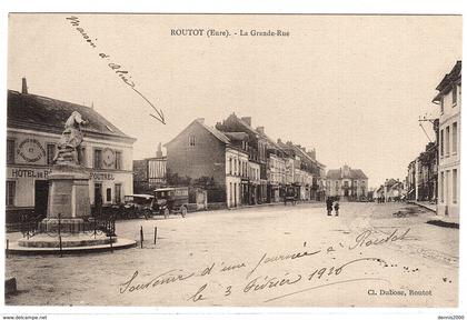 ROUTOT (27) - La Grande-Rue - Ed. Cl. Dubosc, Routot