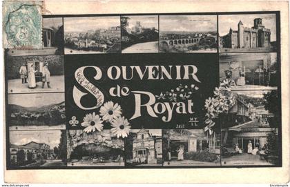 CPA Carte Postale France  Royat Souvenir de  Royat  VM45343