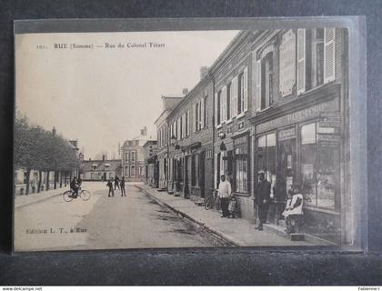 CPA - Rue - Rue du Colonel Tétart