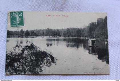 Rueil, saint Cucufa, l'étang, Hauts de Seine 92