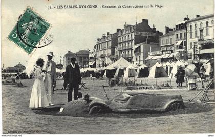 Carte postale ancienne de SABLES D'OLONNE