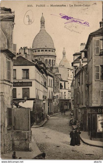 CPA Paris 18e - Sacré-Coeur (59309)