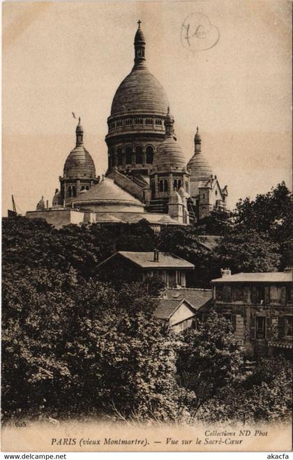 CPA Paris 18e - Sacré-Coeur (59455)