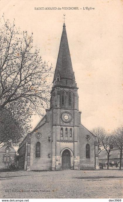 SAINT-AMAND-de-VENDOME (Loir-et-Cher) - Longpré - L'Eglise