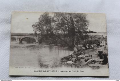 Saint Amand Montrond, laveuses au pont du Cher 18