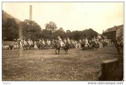 a identifier - ref no 81 - carte photo - convoi militaire -guerre 14-18- saint amarin - st amarin - haut rhin -