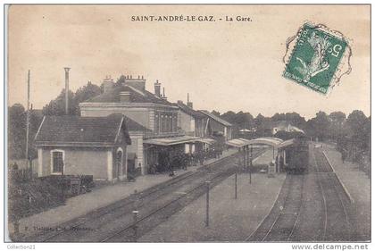 SAINT ANDRE LE GAZ .... LA GARE