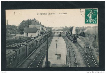 SAINT ANDRÉ LE GAZ - La Gare (trains)