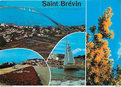 44 - Saint Brévin les Pins - Multivues - Flamme Postale - CPM - Voir Scans Recto-Verso