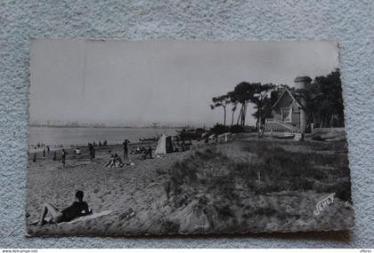 G191, Cpsm 1954, Saint Brévin les Pins, la plage de la duchesse Anne, Loire atlantique 44