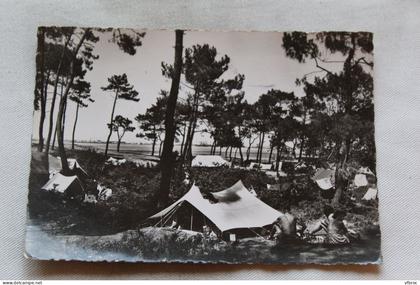 L373, Cpm, Saint Brévin les Pins, camping en forêt de Pointeau, Loire Atlantique 44