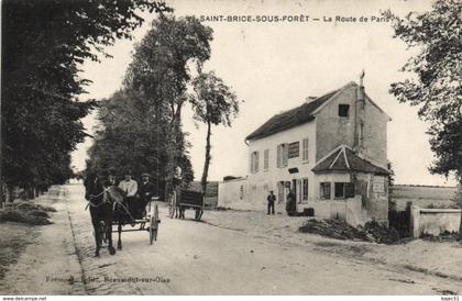 Saint brice sous forêt "cachet militaire"