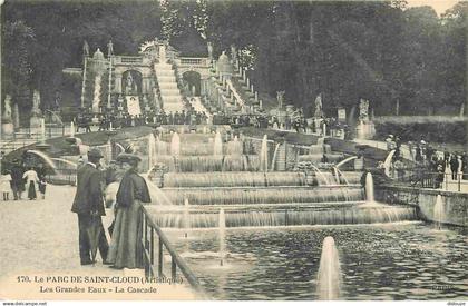 92 - Saint Cloud - Parc de Saint Cloud - La Grande Cascade - CPA - Voir Scans Recto-Verso