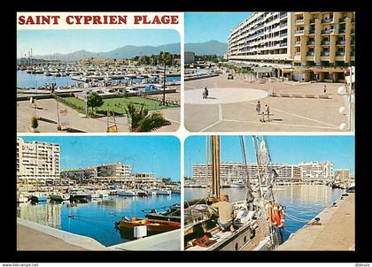 66 - Saint Cyprien - Multivues - immeubles - CPM - Voir Scans Recto-Verso