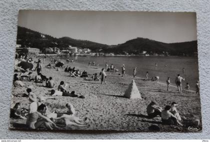 Cpm, Saint Cyr, les Lecques, la plage, Var 83