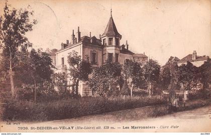 SAINT-DIDIER-en-VELAY (Haute-Loire) - Les Marronniers