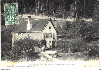 Carte postale ancienne de MAISON FORESTIERE des MOLIERES (SAINT DIE)