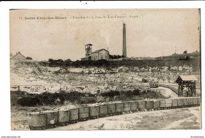 CPA-Carte Postale-France - Saint Eloy les Mines- Tranchée n° 2 Puits N°3 Chambre Chaude  VMO17162