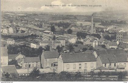 CPA Saint-Eloy-les-Mines vue générale