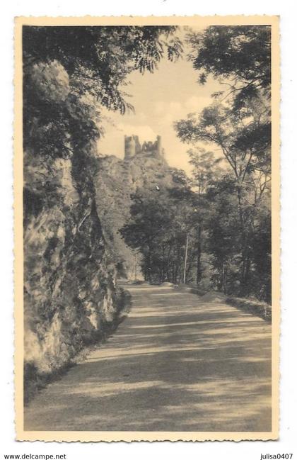 SAINT ELOY LES MINES environs (63) carte photo route forteresse ne ruines