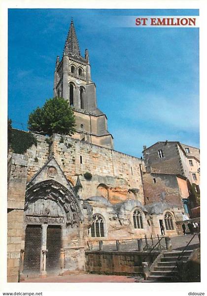 33 - Saint Emilion - L'Eglise - CPM - Voir Scans Recto-Verso