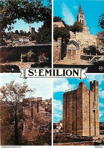 33 - Saint Emilion - Multivues - CPM - Voir Scans Recto-Verso