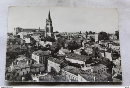 Cpm 1957, Saint Emilion, vue générale, Gironde 33