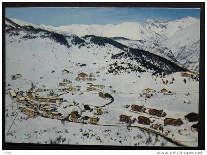 06 Auron Saint-Étienne-de-Tinée vue aerienne sous la neige D06D K06120K C06120C RH022178