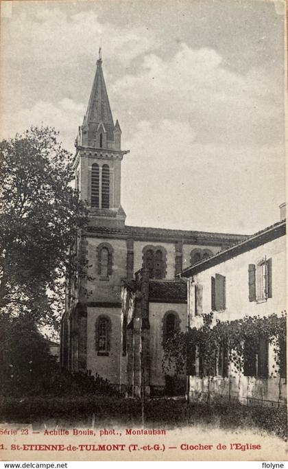 Saint Étienne de tulmont - vue sur le clocher de l’église