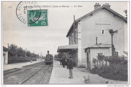 SAINT FARGEAU PONTHIERRY - PRINGY - La Gare - Train