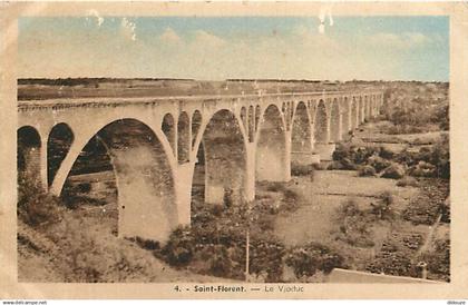 18 - Saint Florent sur Cher - Le Viaduc - Colorisée - CPA - Voir Scans Recto-Verso